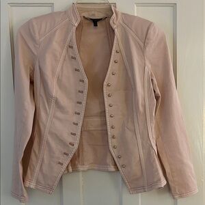 WHBM Pale Pink Jacket